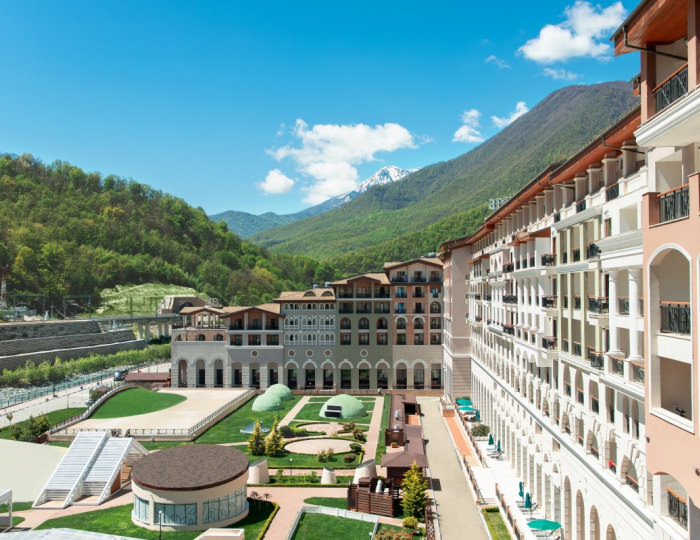 Внешний вид и территория - Отель Марриотт Красная Поляна / Sochi Marriott Krasnaya Polyana
