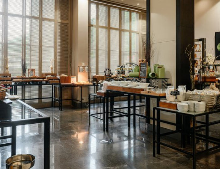 Ресторан The River Cafe - Отель Марриотт Красная Поляна / Sochi Marriott Krasnaya Polyana