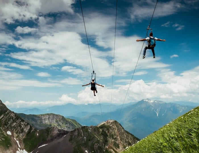 Развлечения круглый год на территории курорта - Отель Марриотт Красная Поляна / Sochi Marriott Krasnaya Polyana