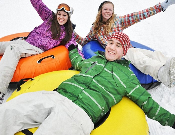 Зимние развлечения на территории курорта - Отель Марриотт Красная Поляна / Sochi Marriott Krasnaya Polyana