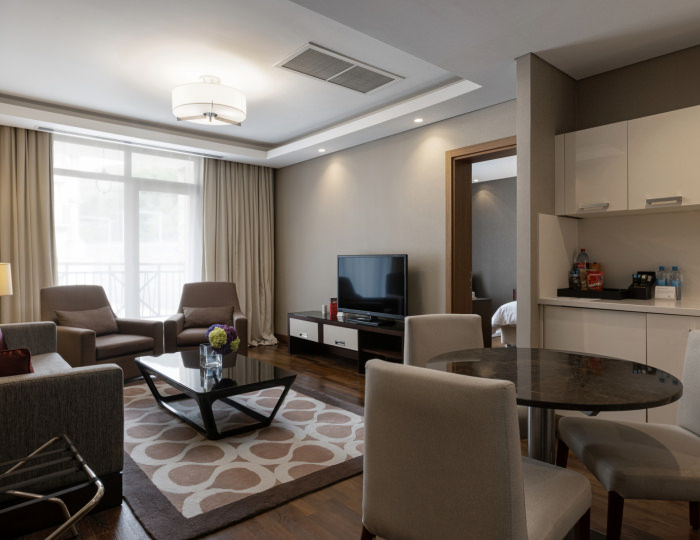 Апартаменты с 1 спальней - Отель Марриотт Красная Поляна / Sochi Marriott Krasnaya Polyana