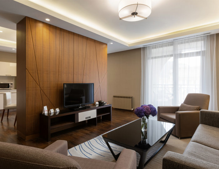 Апартаменты с 3-спальнями - Отель Марриотт Красная Поляна / Sochi Marriott Krasnaya Polyana