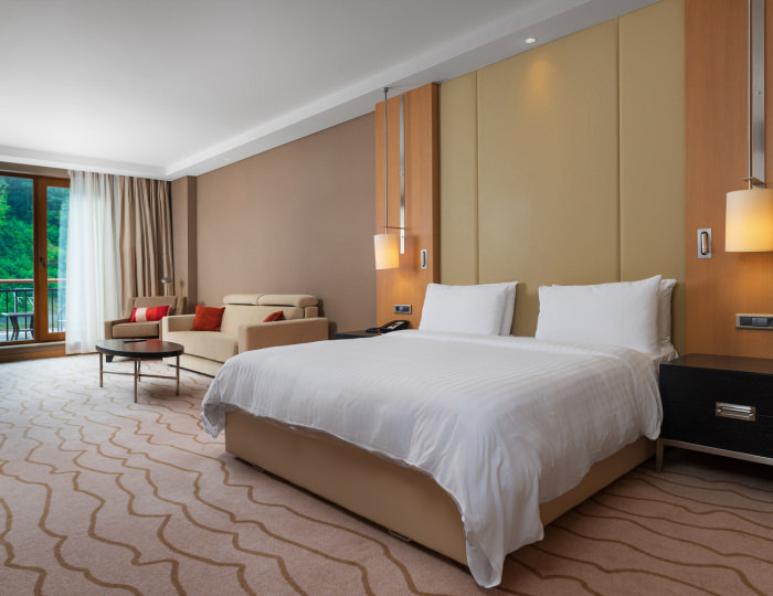 Делюкс 2-местный DBL с видом на горы - Отель Марриотт Красная Поляна / Sochi Marriott Krasnaya Polyana