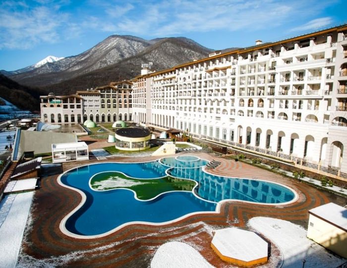 Внешний вид и территория - Отель Марриотт Красная Поляна / Sochi Marriott Krasnaya Polyana